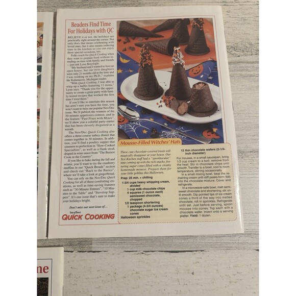 Taste Of Home's Quick Cooking 5 Issue Lot Vintage Cooking Magazines - Picture 10 of 14